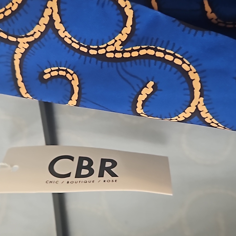 CBR Blue & Gold Jacket Shell - Picture 4 of 6